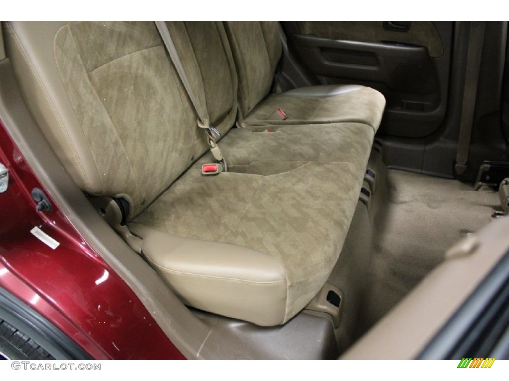 2002 CR-V EX 4WD - Chianti Red Pearl / Saddle photo #69