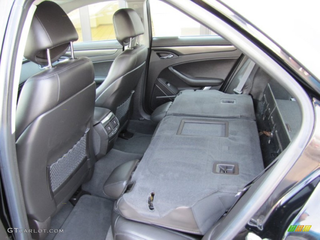 Ebony Interior 2010 Cadillac CTS 4 3.6 AWD Sport Wagon Photo #70962205