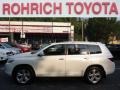 2009 Blizzard White Pearl Toyota Highlander Limited 4WD  photo #1