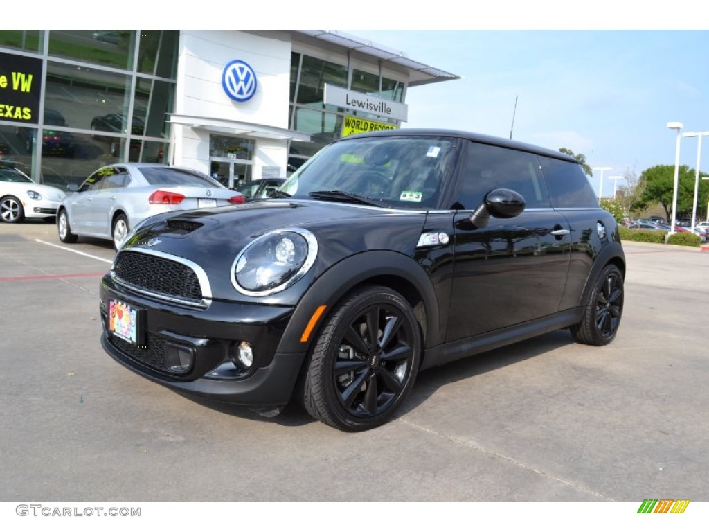 2011 Cooper S Hardtop - Midnight Black Metallic / Carbon Black photo #1