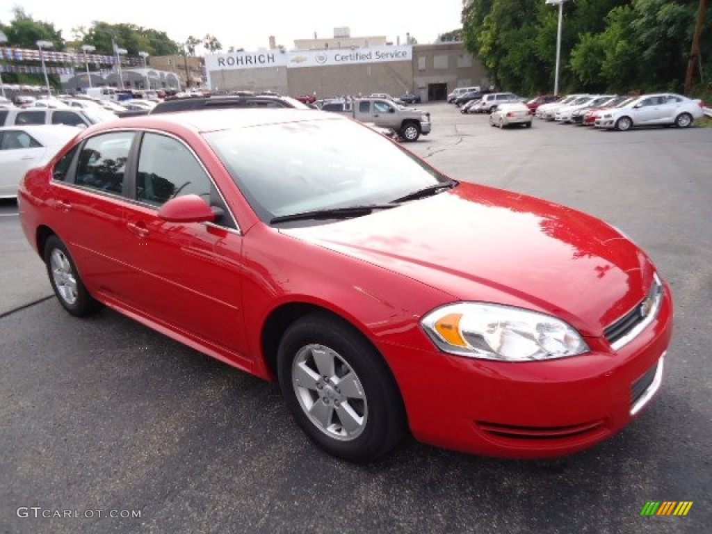 2011 Impala LS - Victory Red / Ebony photo #3