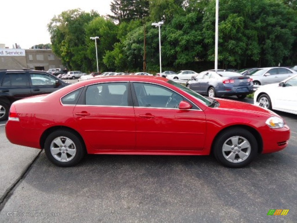 2011 Impala LS - Victory Red / Ebony photo #13