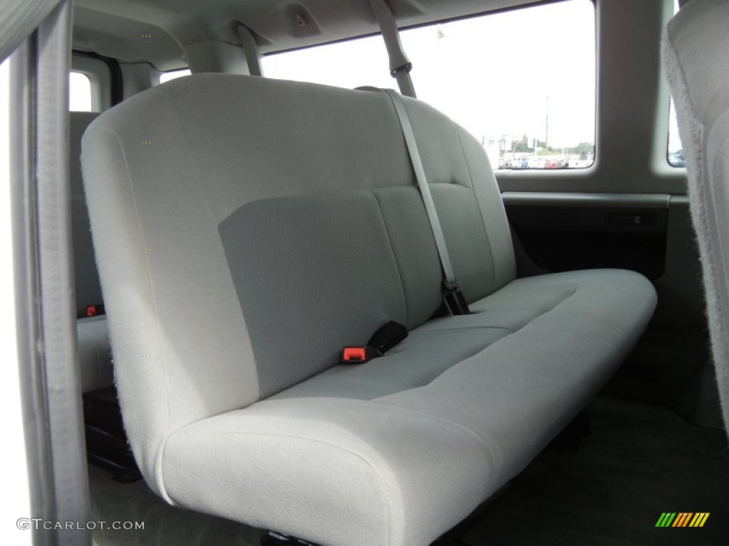 Medium Flint Interior 2012 Ford E Series Van E350 XLT Extended Passenger Photo #70966741