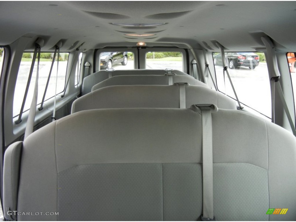Medium Flint Interior 2012 Ford E Series Van E350 XLT Extended Passenger Photo #70966780
