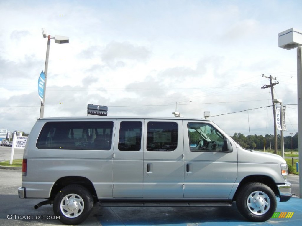Ingot Silver Metallic 2012 Ford E Series Van E350 XLT Passenger Exterior Photo #70966918