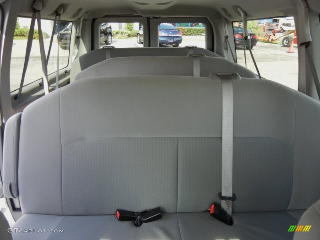 Medium Flint Interior 2012 Ford E Series Van E350 XLT Passenger Photo #70967035