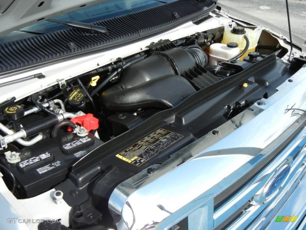 2012 Ford E Series Van E350 XLT Passenger 5.4 Liter SOHC 16-Valve Flex-Fuel Triton V8 Engine Photo #70967101