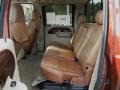 Castano Brown Leather 2007 Ford F350 Super Duty King Ranch Crew Cab 4x4 Dually Interior Color