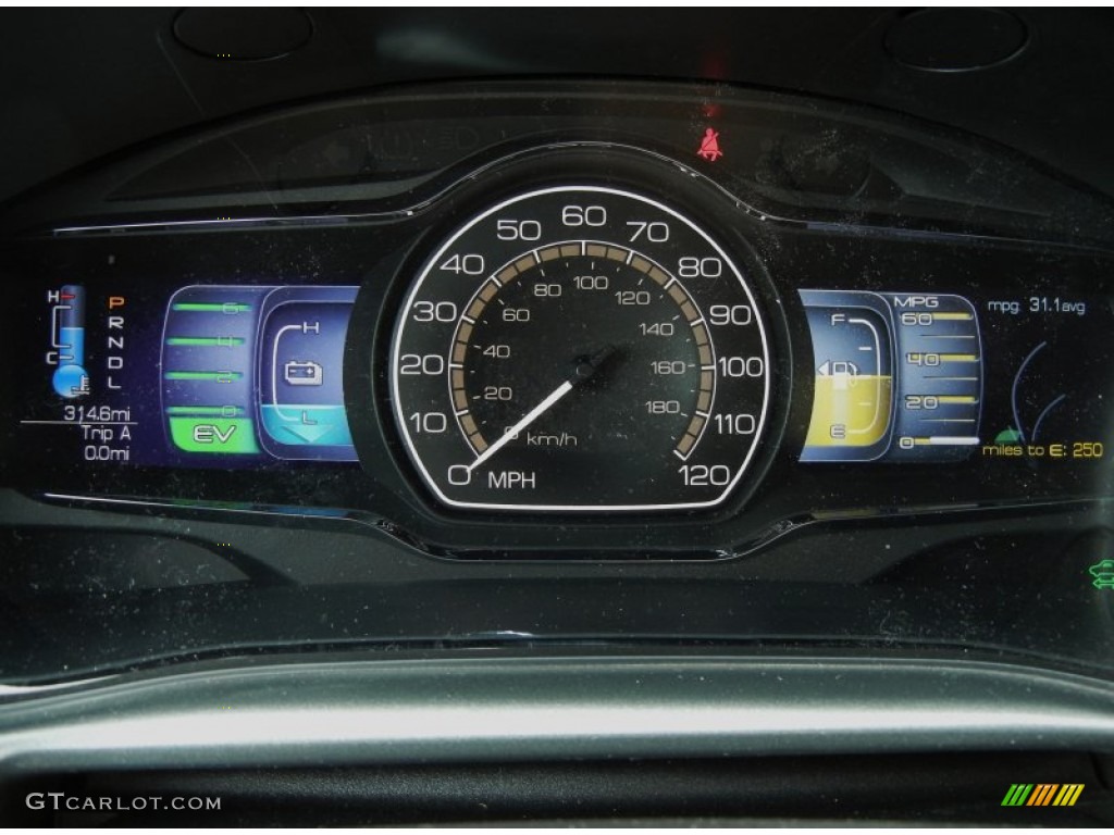 2012 Lincoln MKZ Hybrid Gauges Photos