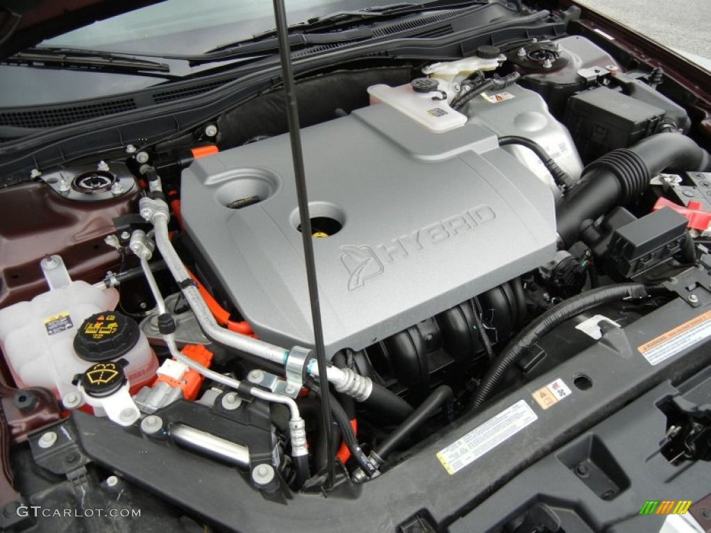2012 Lincoln MKZ Hybrid 2.5 Liter Atkinson Cycle DOHC 16-Valve iVCT 4 Cylinder Gasoline/Electric Hybrid Engine Photo #70967842