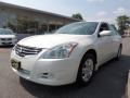 2011 Winter Frost White Nissan Altima Hybrid  photo #3