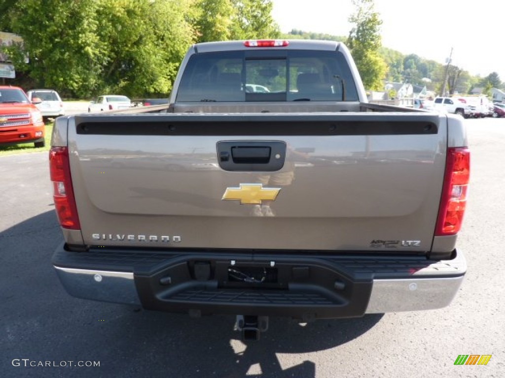 2013 Silverado 1500 LTZ Crew Cab 4x4 - Mocha Steel Metallic / Light Cashmere/Dark Cashmere photo #6