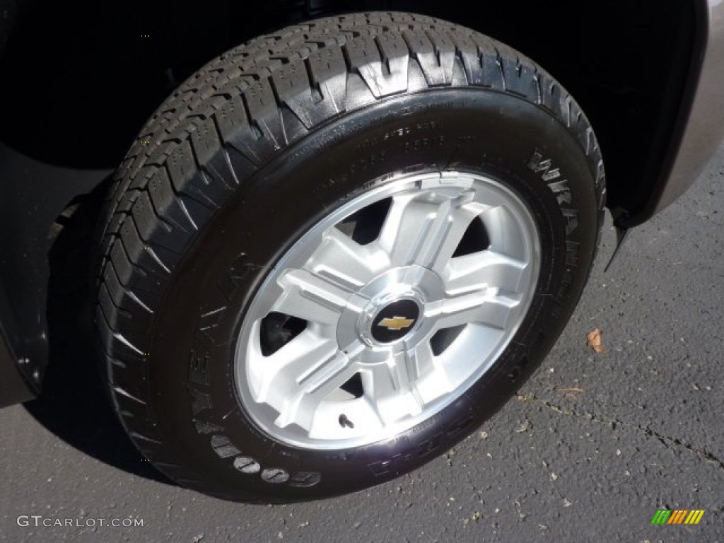 2013 Silverado 1500 LTZ Crew Cab 4x4 - Mocha Steel Metallic / Light Cashmere/Dark Cashmere photo #9