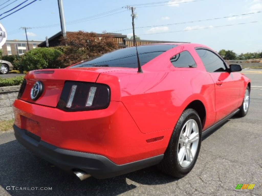Torch Red 2010 Ford Mustang V6 Coupe Exterior Photo #70968154