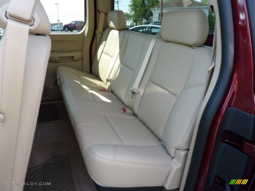 2013 Chevrolet Silverado 1500 LTZ Extended Cab 4x4 Rear Seat Photo #70968283