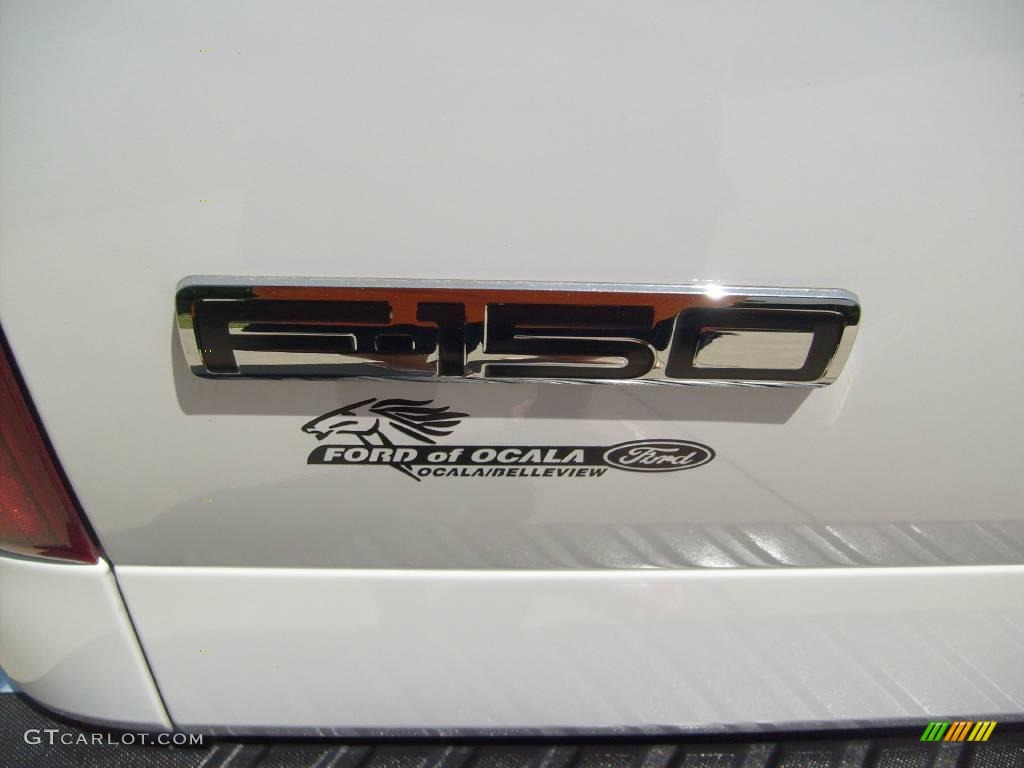 2008 F150 XLT SuperCrew - Oxford White / Medium/Dark Flint photo #10