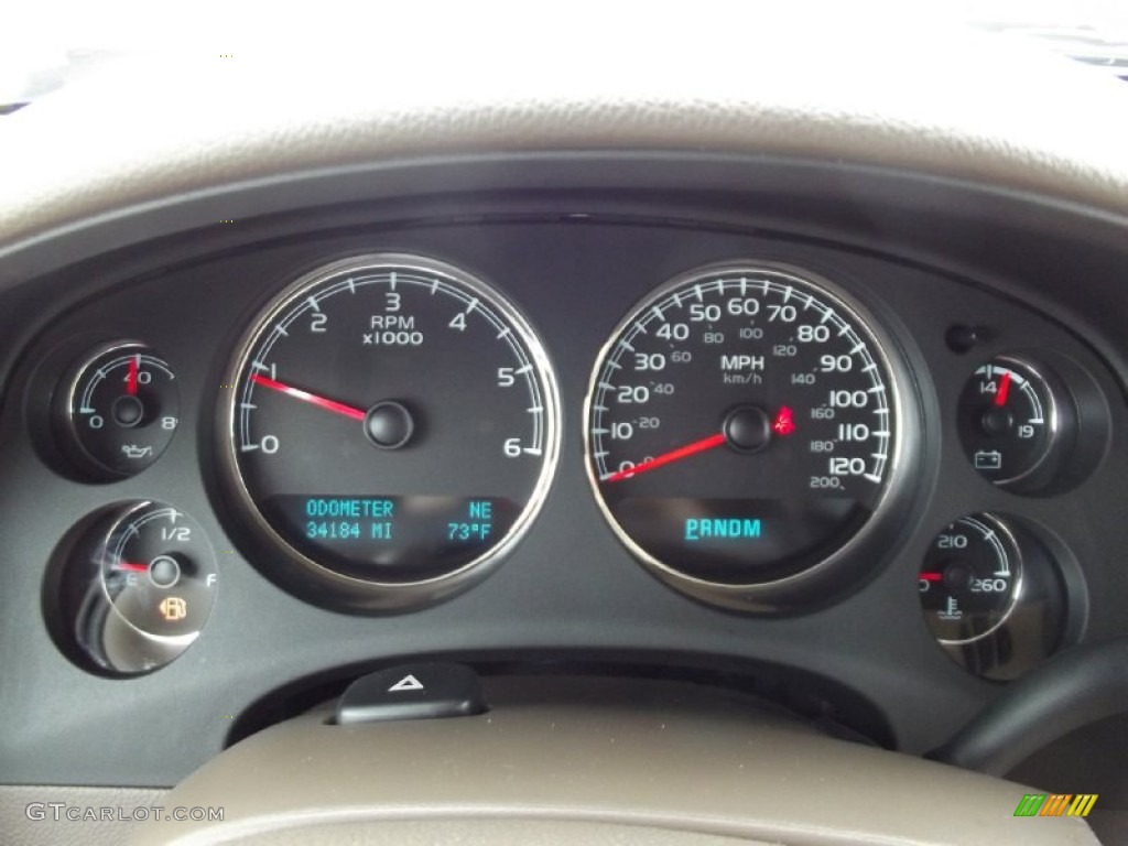 2011 Tahoe LTZ - White Diamond Tricoat / Light Cashmere/Dark Cashmere photo #9