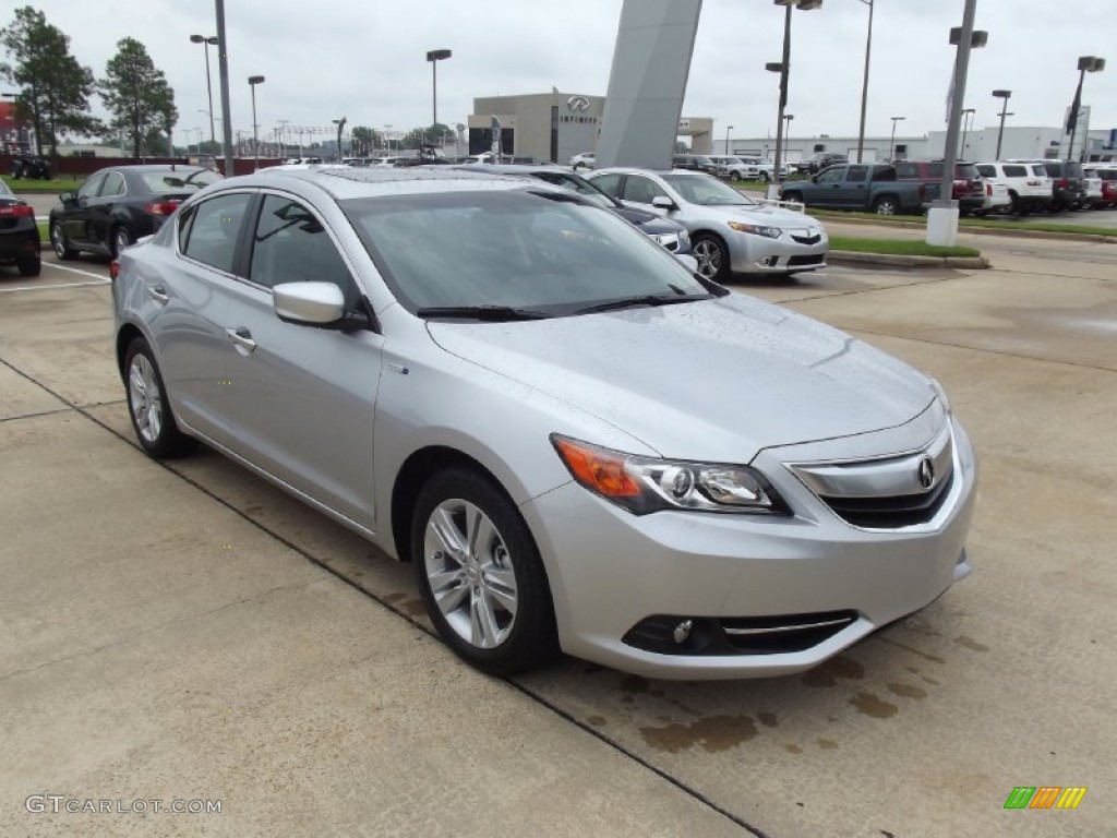 Silver Moon 2013 Acura ILX 1.5L Hybrid Technology Exterior Photo #70970695