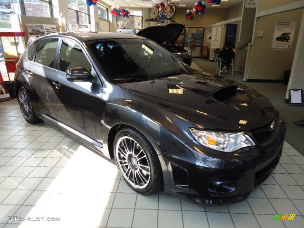Dark Gray Metallic 2013 Subaru Impreza WRX STi 5 Door Exterior Photo #70971567