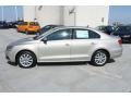 Moonrock Silver Metallic - Jetta SE Sedan Photo No. 4