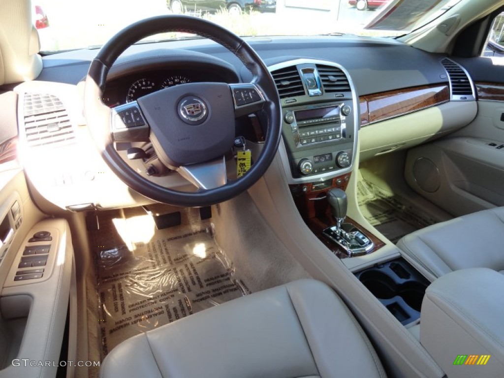 2008 Cadillac SRX V6 Cashmere/Cocoa Dashboard Photo #70971973