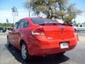 2008 Vermillion Red Ford Focus SES Sedan  photo #5