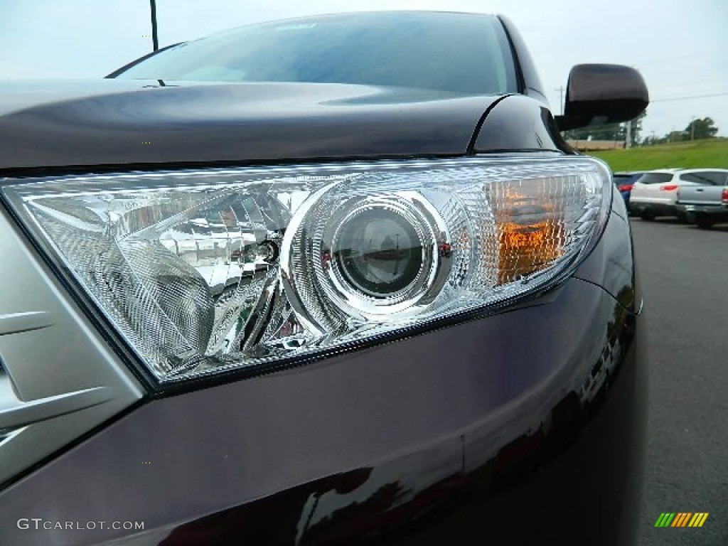 2013 Highlander Limited - Sizzling Crimson Mica / Ash photo #9