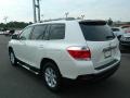 2013 Blizzard White Pearl Toyota Highlander SE  photo #5