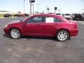 Deep Cherry Red Crystal Pearl 2013 Chrysler 200 Touring Sedan Exterior