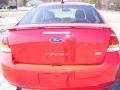 2008 Vermillion Red Ford Focus SES Sedan  photo #2