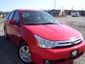 2008 Vermillion Red Ford Focus SES Sedan  photo #4