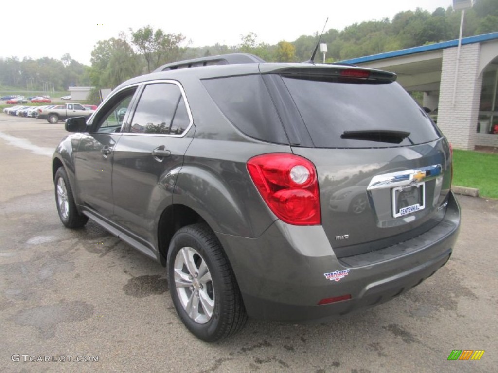 2013 Equinox LT AWD - Steel Green Metallic / Jet Black photo #4