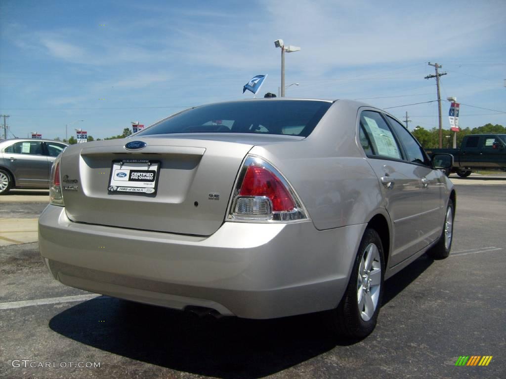 2008 Fusion SE - Silver Birch Metallic / Charcoal Black photo #3