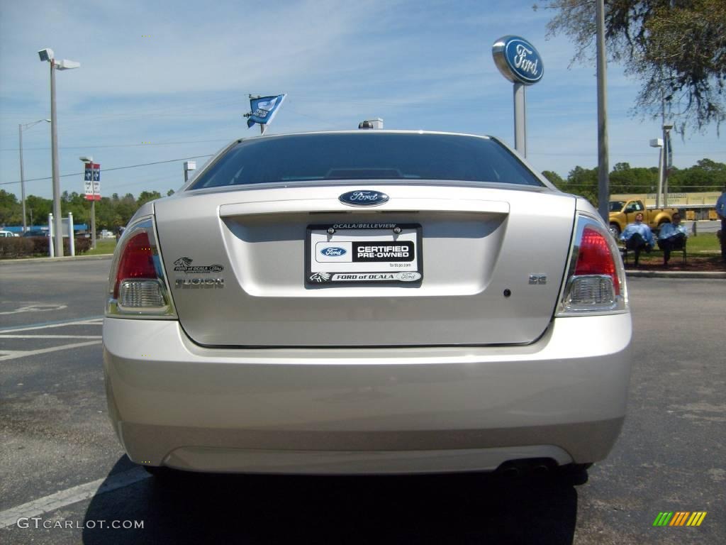 2008 Fusion SE - Silver Birch Metallic / Charcoal Black photo #4