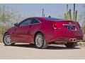 2012 Crystal Red Tintcoat Cadillac CTS Coupe  photo #10