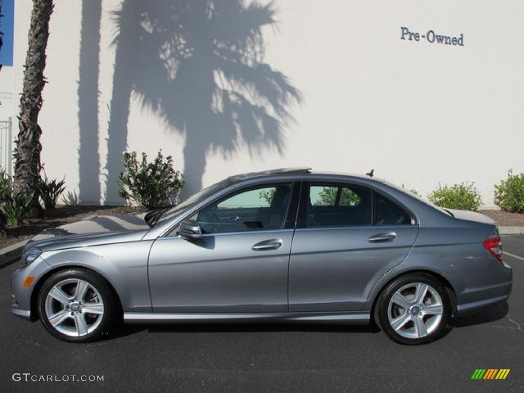 Palladium Silver Metallic 2011 Mercedes-Benz C 300 Sport Exterior Photo #70975993