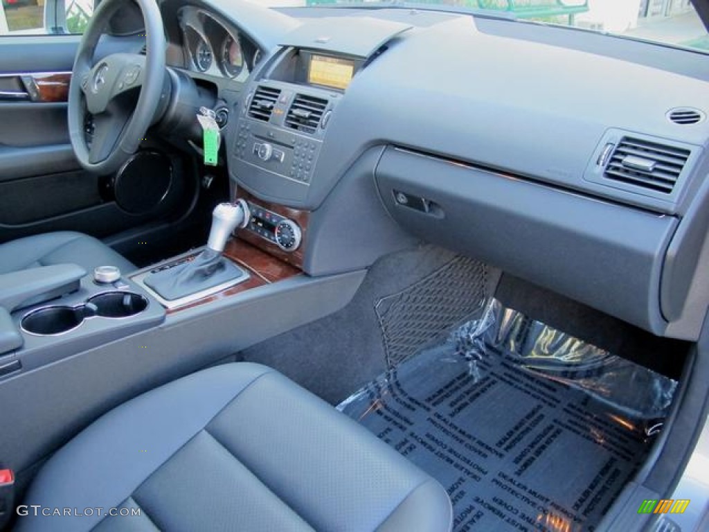 Black Interior 2011 Mercedes-Benz C 300 Sport Photo #70976011