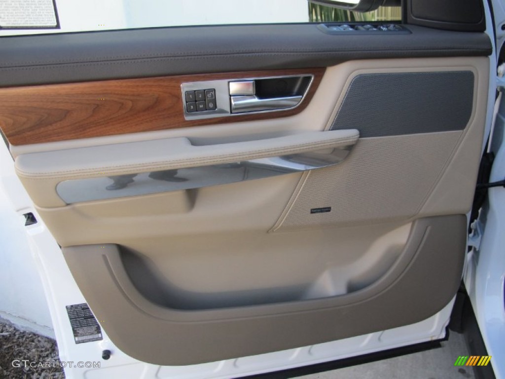 2013 Land Rover Range Rover Sport HSE Almond Door Panel Photo #70976626