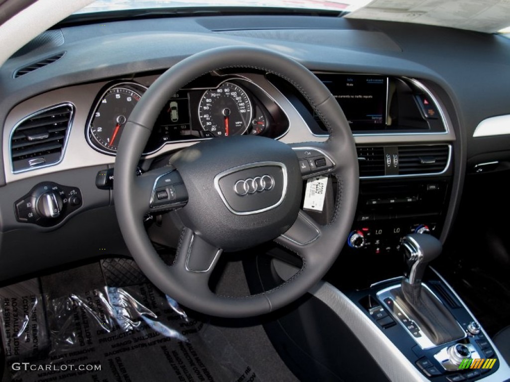 2013 Audi Allroad 2.0T quattro Avant Black Dashboard Photo #70976992