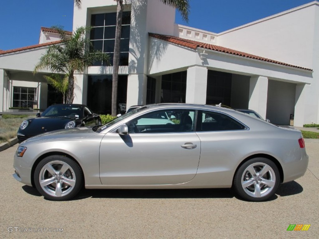 Cuvee Silver Metallic 2013 Audi A5 2.0T quattro Coupe Exterior Photo #70977010