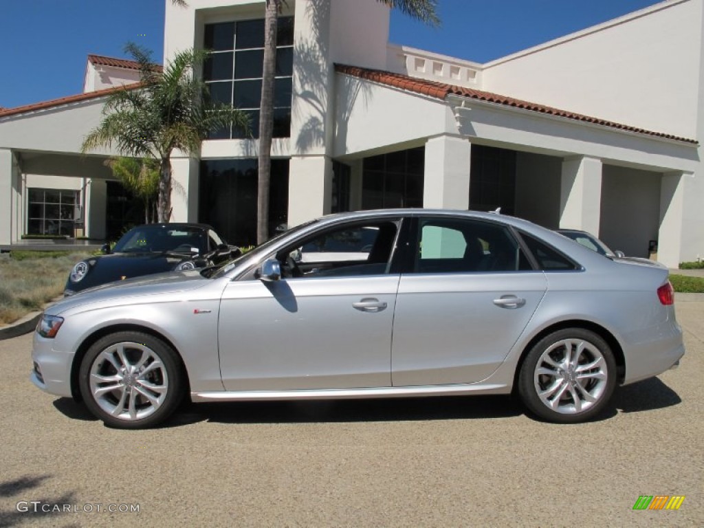 Ice Silver Metallic 2013 Audi S4 3.0T quattro Sedan Exterior Photo #70977061