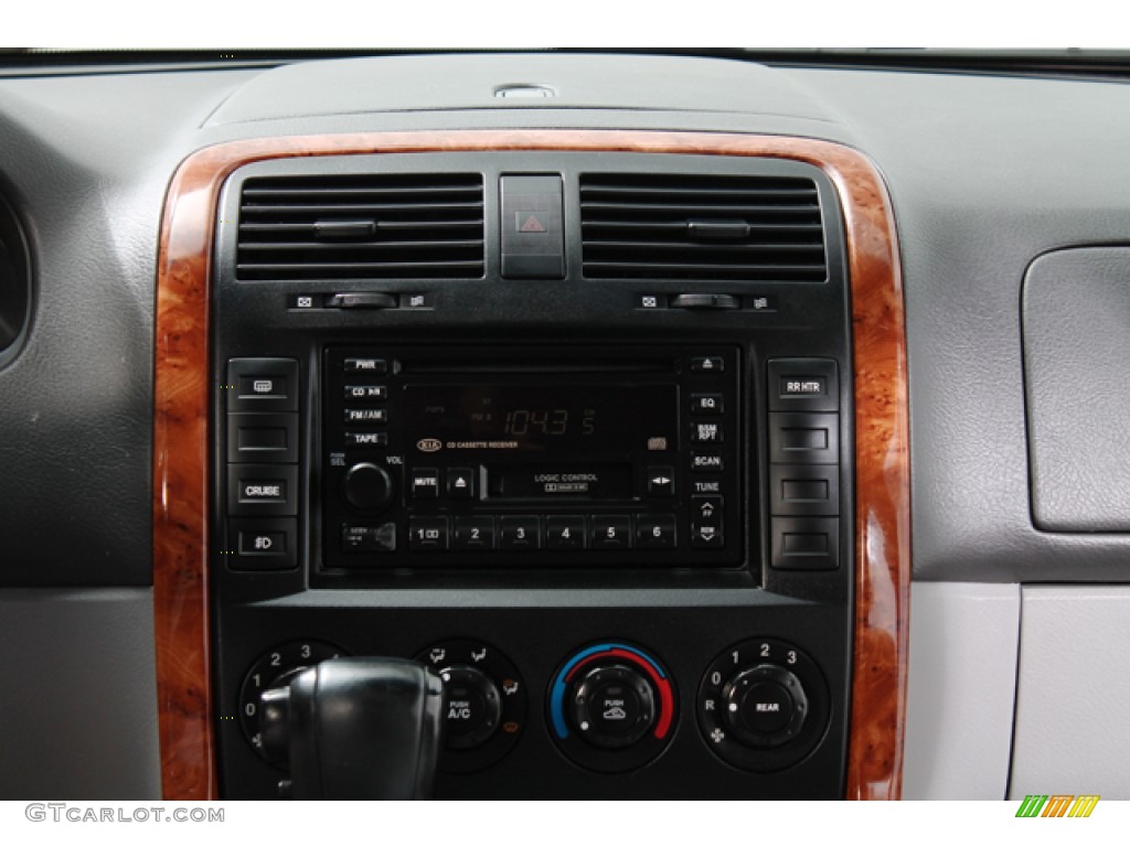 2004 Sedona EX - Midnight Black / Gray photo #10