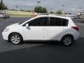 2008 Fresh Powder White Nissan Versa 1.8 SL Hatchback  photo #4