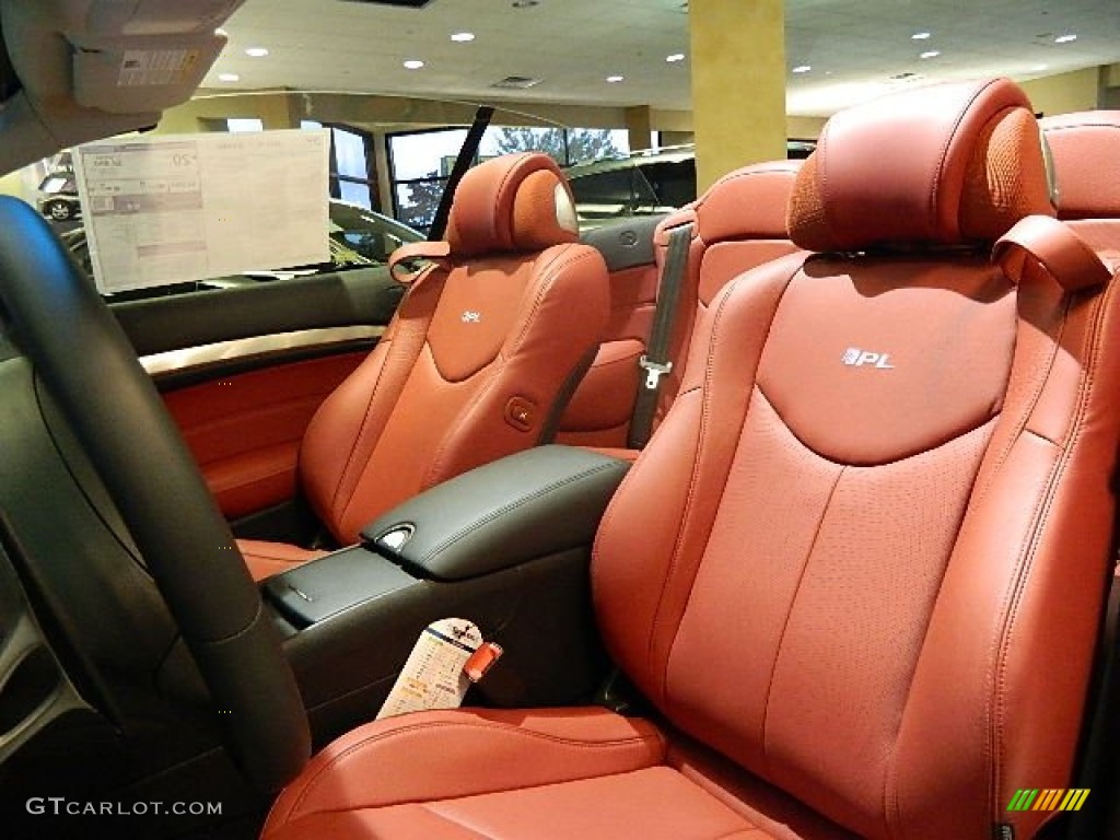 IPL Monaco Red/Silk Obi Aluminum Interior 2013 Infiniti G IPL G Convertible Photo #70977760