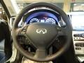 2013 Infiniti G IPL Monaco Red/Silk Obi Aluminum Interior Steering Wheel Photo