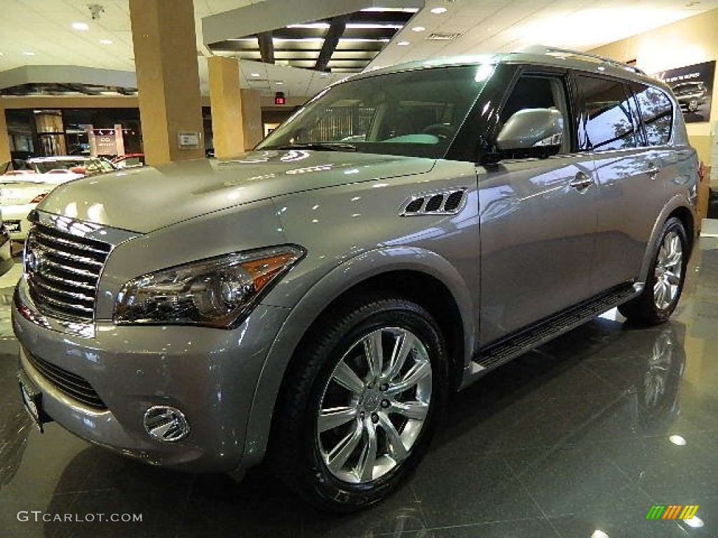 Platinum Graphite 2012 Infiniti QX 56 4WD Exterior Photo #70977835