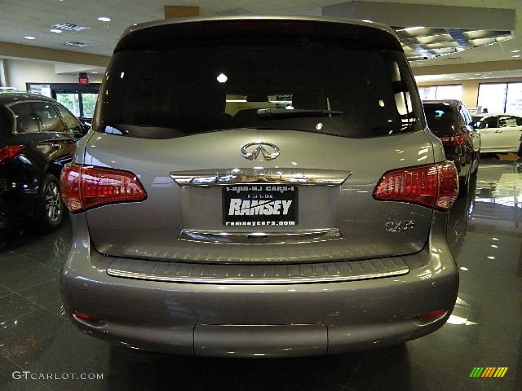 2012 QX 56 4WD - Platinum Graphite / Graphite photo #5