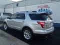 2013 Ingot Silver Metallic Ford Explorer XLT  photo #3