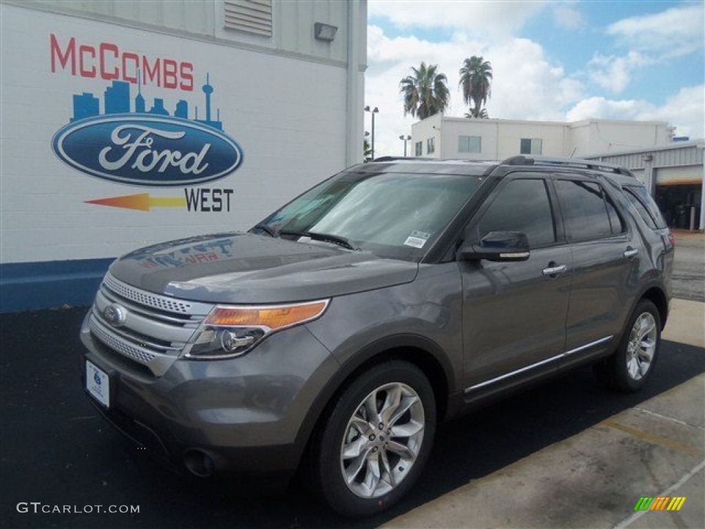 2013 Explorer XLT - Sterling Gray Metallic / Charcoal Black photo #1
