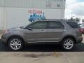 2013 Sterling Gray Metallic Ford Explorer XLT  photo #2